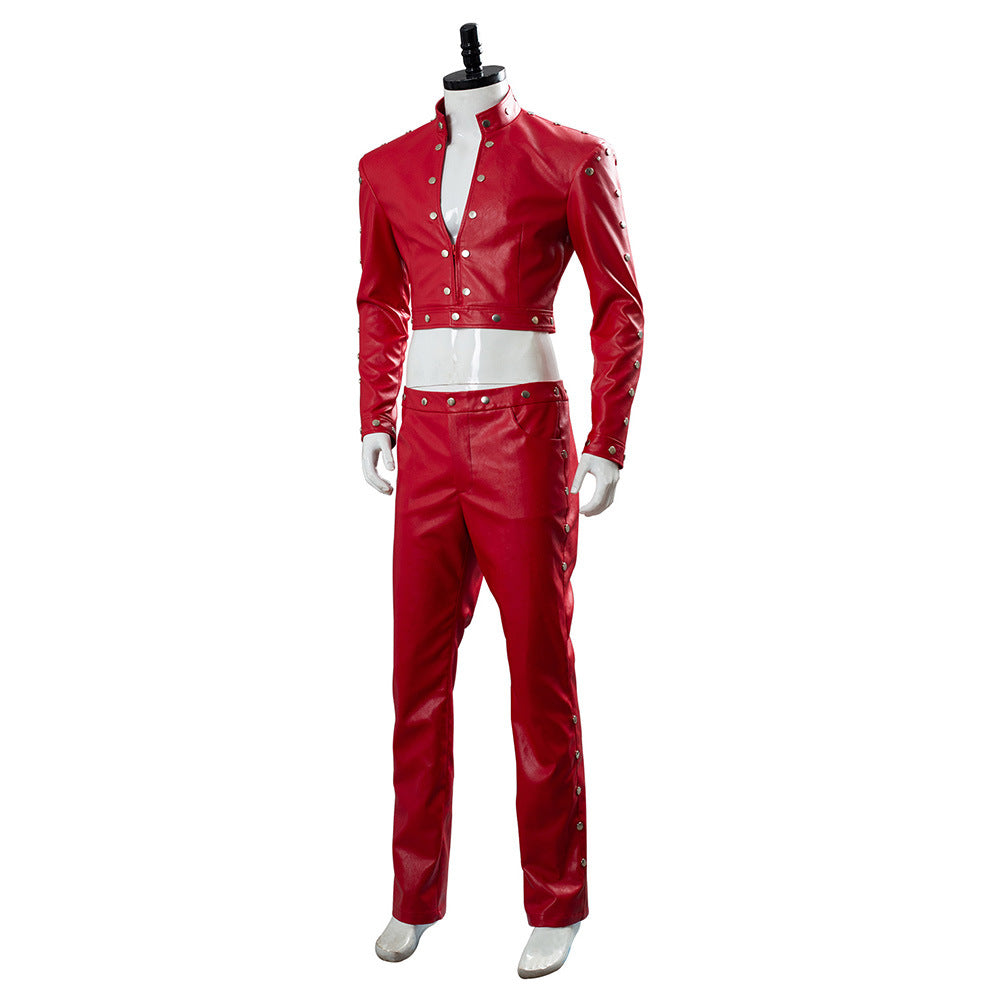 Fox's Sin of Greed Ban Cosplay Costume PU Suit Halloween Carnival Outfit