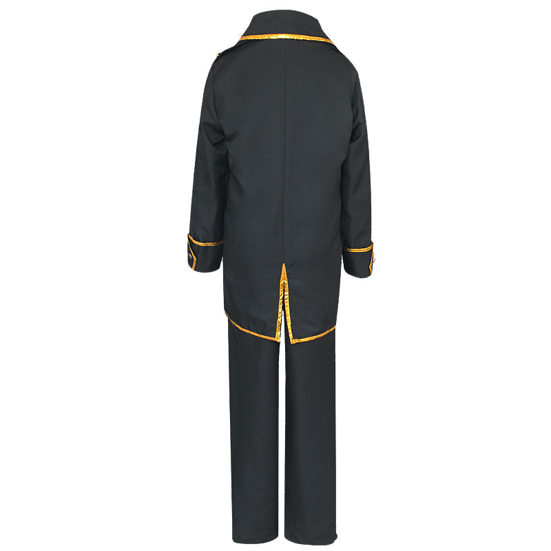 Anime Silver Soul/Gintama Shinsengumi Costume Hijikata Toushirou Full Set Costume With Wigs Halloween Cosplay Outfit