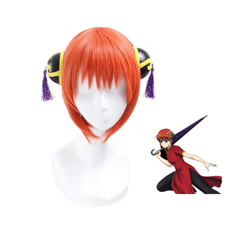 Anime Silver Soul Gintama Kagura Costume Kung Fu Suit Halloween Cosplay Outfit