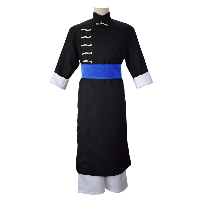 Anime Silver Soul/Gintama Kamui Cosplay Costume With Cloak Halloween Carnival Outfit