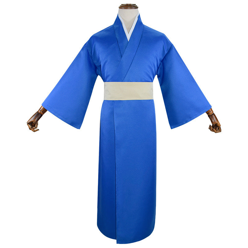 Anime Silver Soul/Gintama Kotaro Katsura Cosplay Costume Kimono Suit Halloween Costume Outfit
