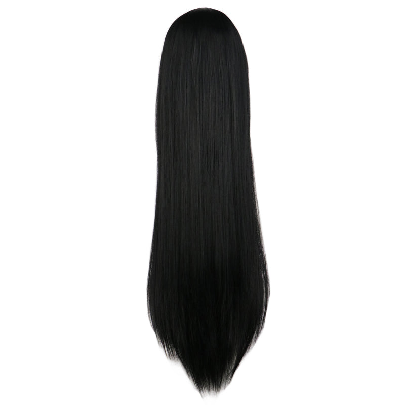 Anime Silver Soul/Gintama Kotaro Katsura Cosplay Wig Long Black Wigs