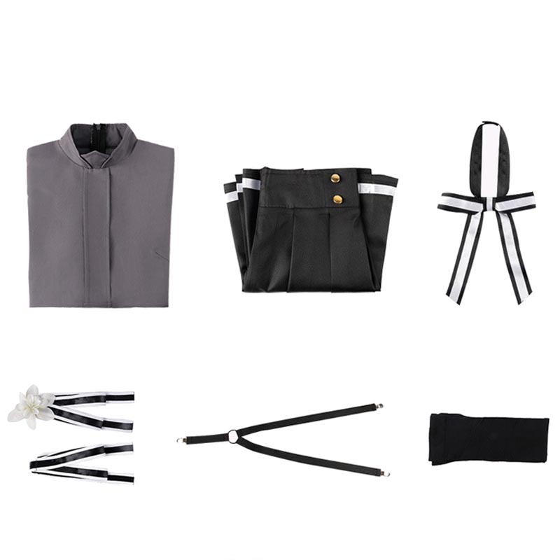 Anime Spy Classroom Costume Flower Garden Hanazono Lily Costume Set With Wigs Halloween Carnival Costume