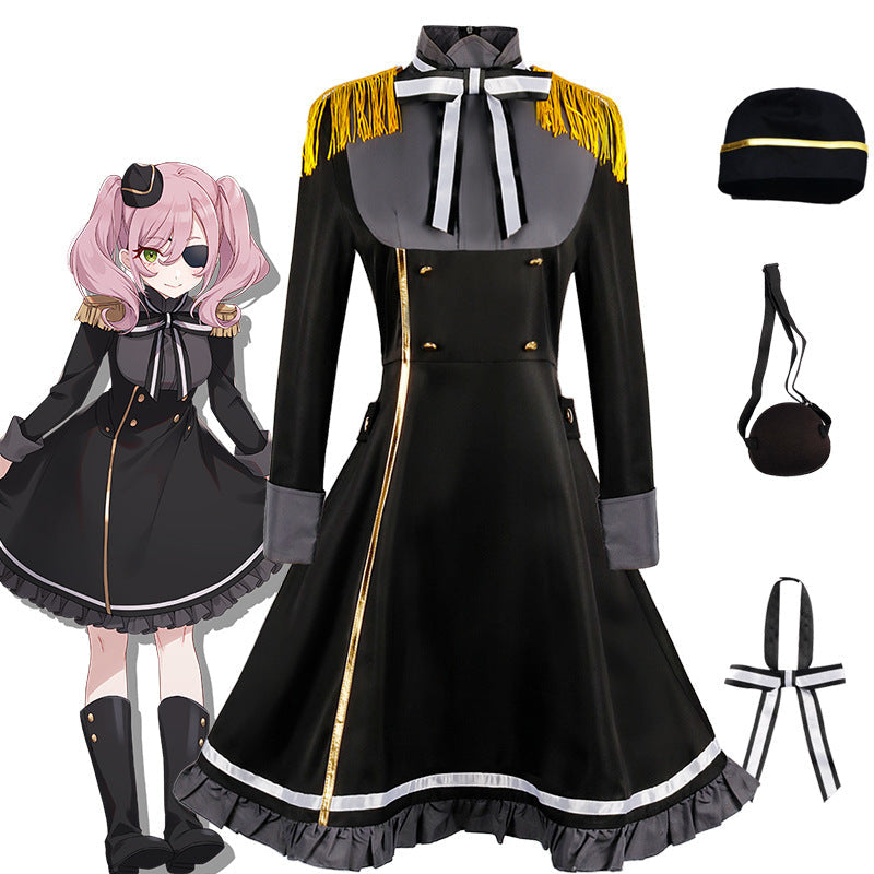 Anime Spy Classroom Costume Forgetter Boga Annette Cosplay Costume Uniform
