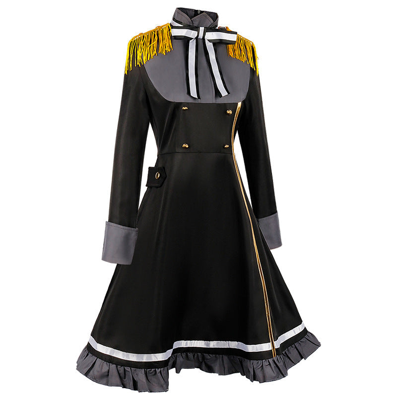 Anime Spy Classroom Costume Forgetter Boga Annette Cosplay Costume and Wigs Set