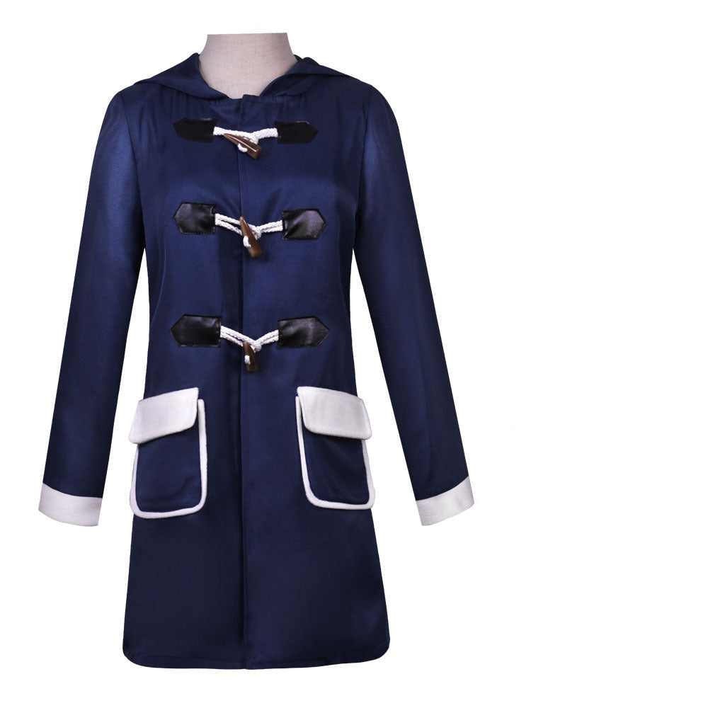 Anya Forger Kids Girls Costume Winter Cosplay Jacket Coat Halloween Outfit