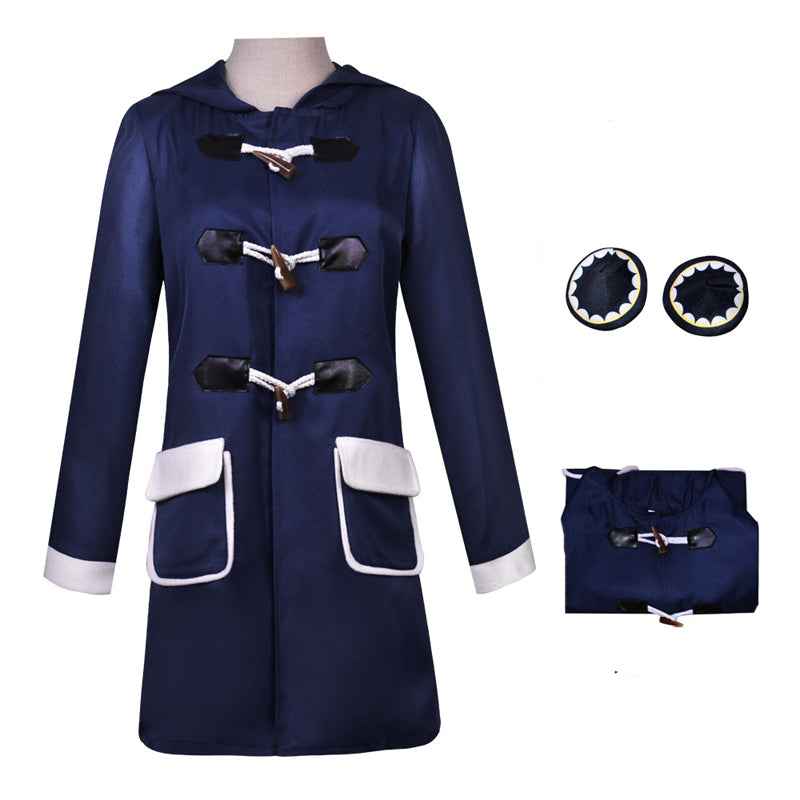 Anya Forger Kids Girls Costume Winter Cosplay Jacket Coat Halloween Outfit