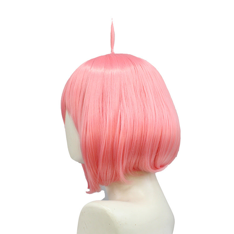 Anya Forger Cosplay Wigs Pink Short Wigs Accessories