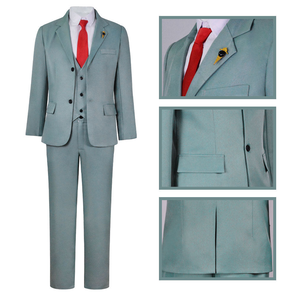 Loid Cosplay Forger Costume Twilight Cosplay Costume Suit Full Set With Wigs Halloween Costume Outfit