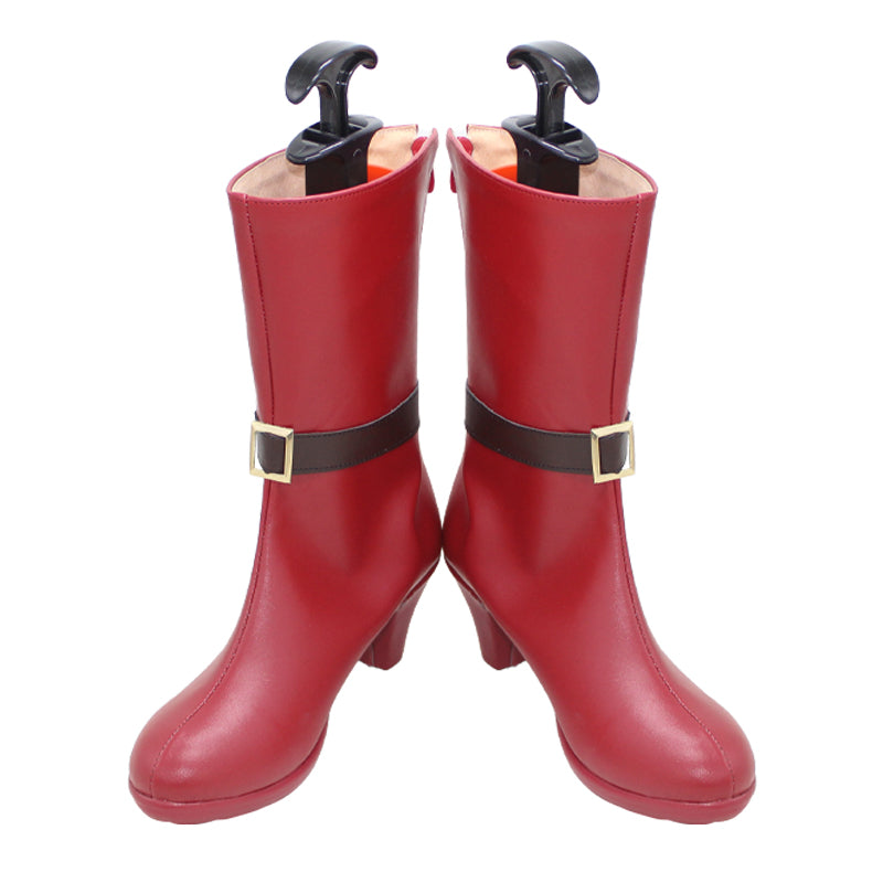 Anime Sword Art Online Progressive: Aria of a Starless Night SAO Yuuki Asuna Cosplay Red Boots
