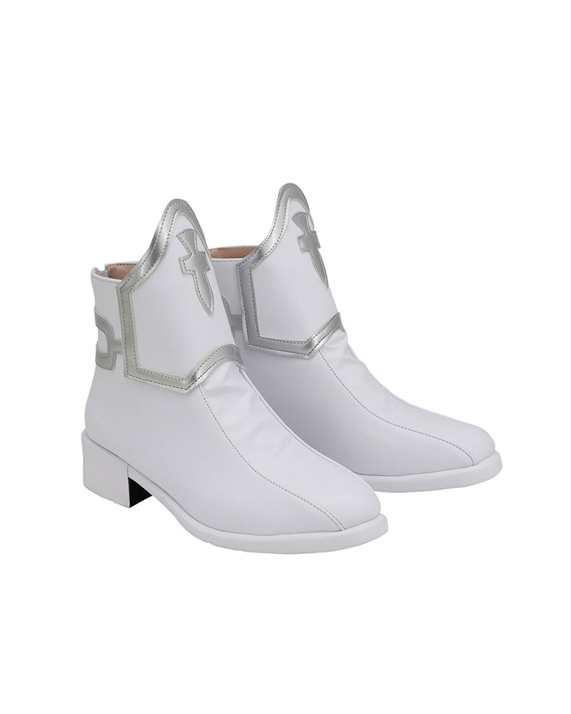 Anime Sword Art Online Yuuki Asuna Cosplay Boots SAO Asuna White Boots
