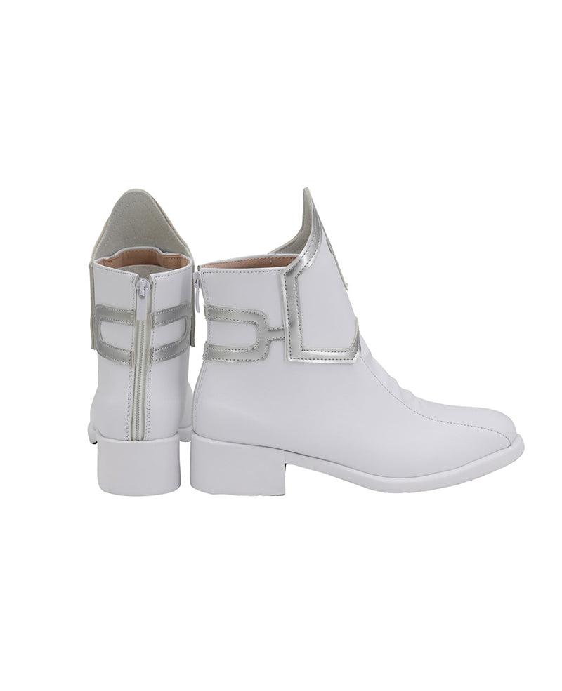 Anime Sword Art Online Yuuki Asuna Cosplay Boots SAO Asuna White Boots
