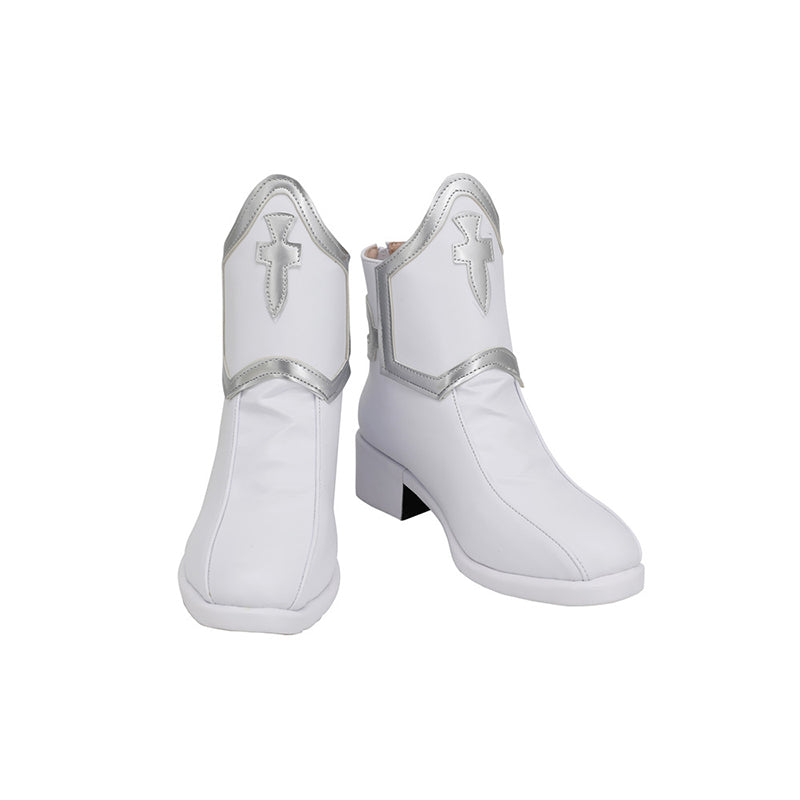 Anime Sword Art Online Yuuki Asuna Cosplay Boots SAO Asuna White Boots