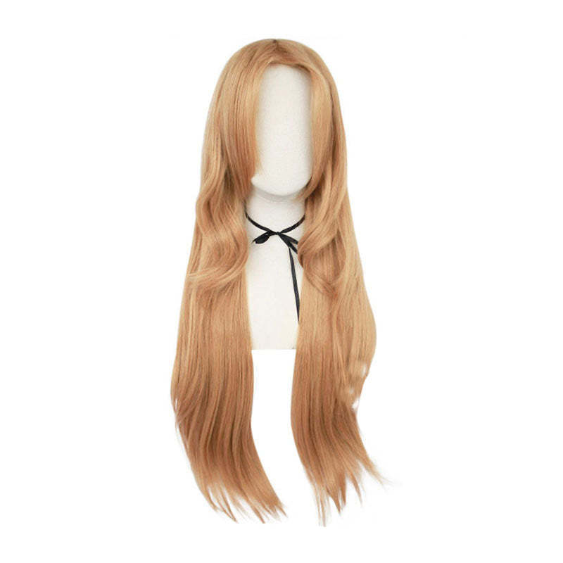 Anime Sword Art Online Yuuki Asuna Wigs SAO Yuki Asuna Long Orange Wigs