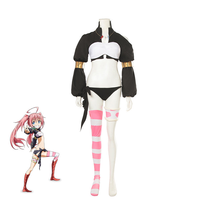 Anime That Time I Got Reincarnated As A Slime Milim Nava Cosplay Costume Halloween Costume