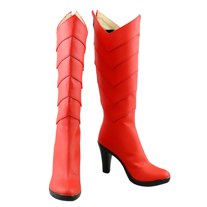 Anime That Time I Got Reincarnated As A Slime Milim Nava Cosplay Red Boots Halloween Costume Accessories