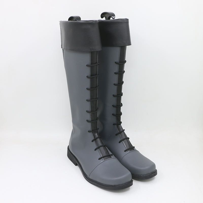 Anime That Time I Got Reincarnated As A Slime Season 2 Rimuru Tempest Cosplay Shoes Costume PU Black Boots