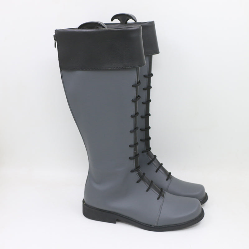 Anime That Time I Got Reincarnated As A Slime Season 2 Rimuru Tempest Cosplay Shoes Costume PU Black Boots