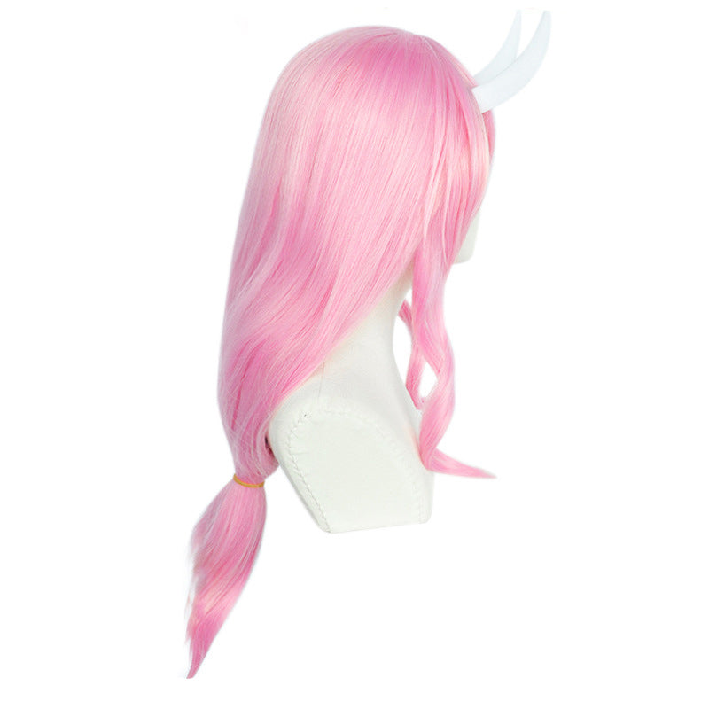 Anime That Time I Got Reincarnated As A Slime Shuna Cosplay Wigs With Horns Halloween Costume Accessories
