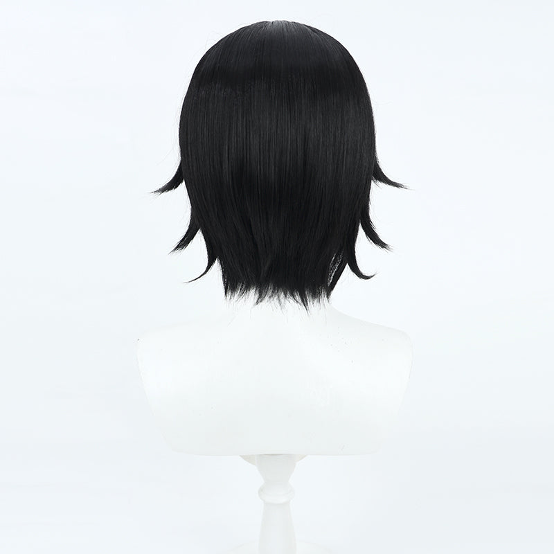 Anime The Eminence in Shadow Cid Kagenou Cosplay Wigs Black Wigs Costume Accessories