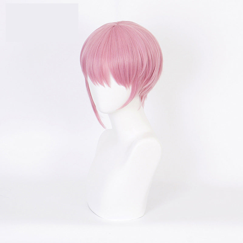 5Hanayome Ichika Nakano Cosplay Wigs Pink Short Cosplay Hair