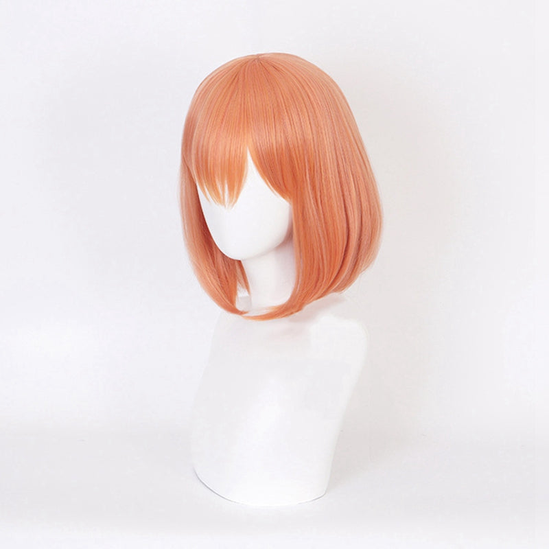 5Hanayome Yotsuba Nakano Cosplay Wigs Orange Short Wigs