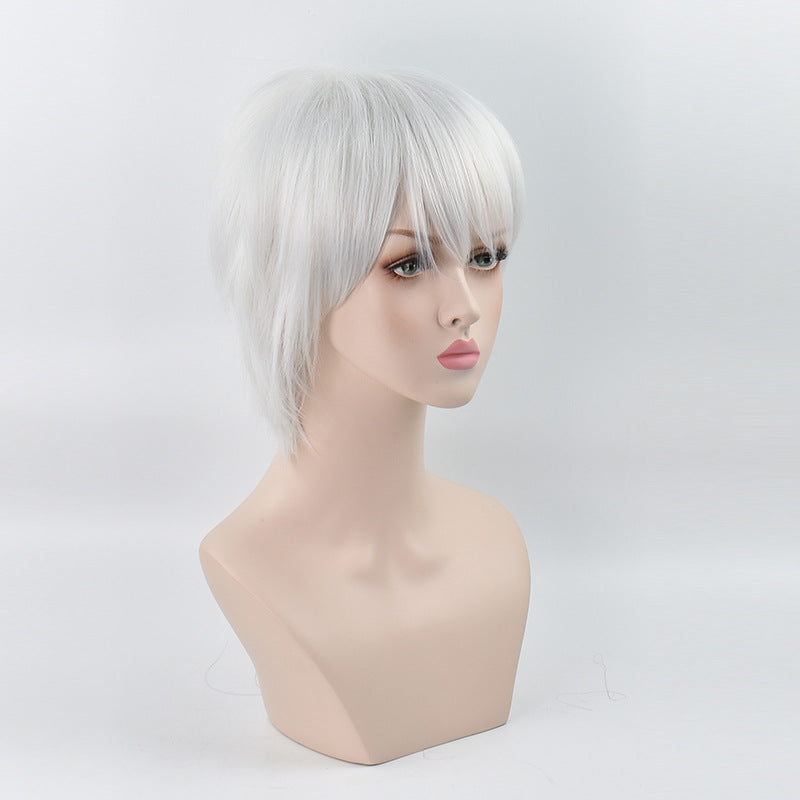 Ken Kaneki Haise Sasaki Cosplay Silver Wigs