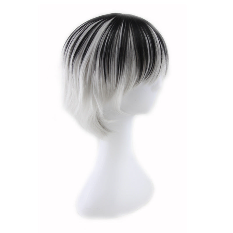 Ken Kaneki Haise Sasaki Cosplay Silver Wigs