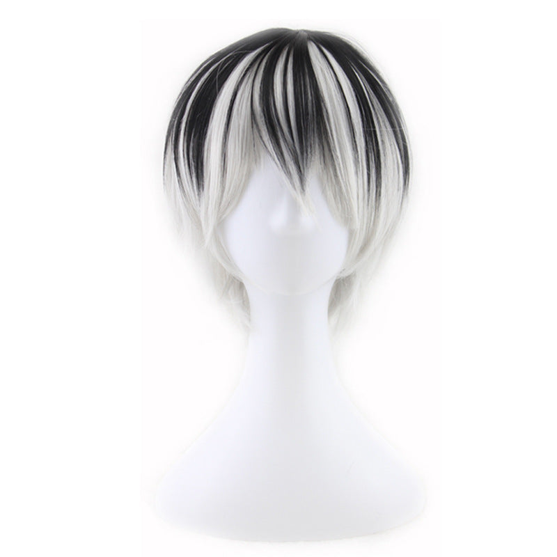Ken Kaneki Haise Sasaki Cosplay Silver Wigs