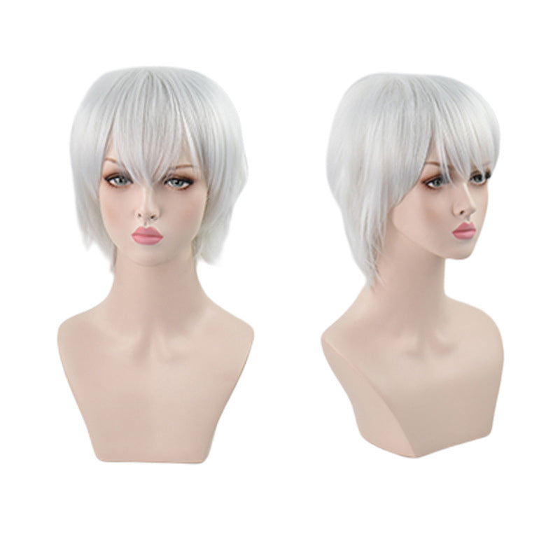 Ken Kaneki Haise Sasaki Cosplay Silver Wigs