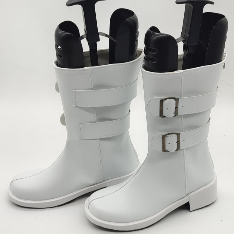 Manjiro Sano Mikey Cosplay Boots White Boots