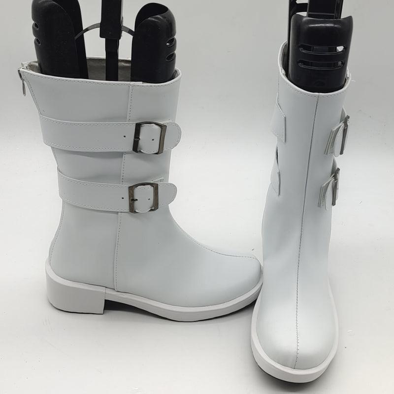 Manjiro Sano Mikey Cosplay Boots White Boots