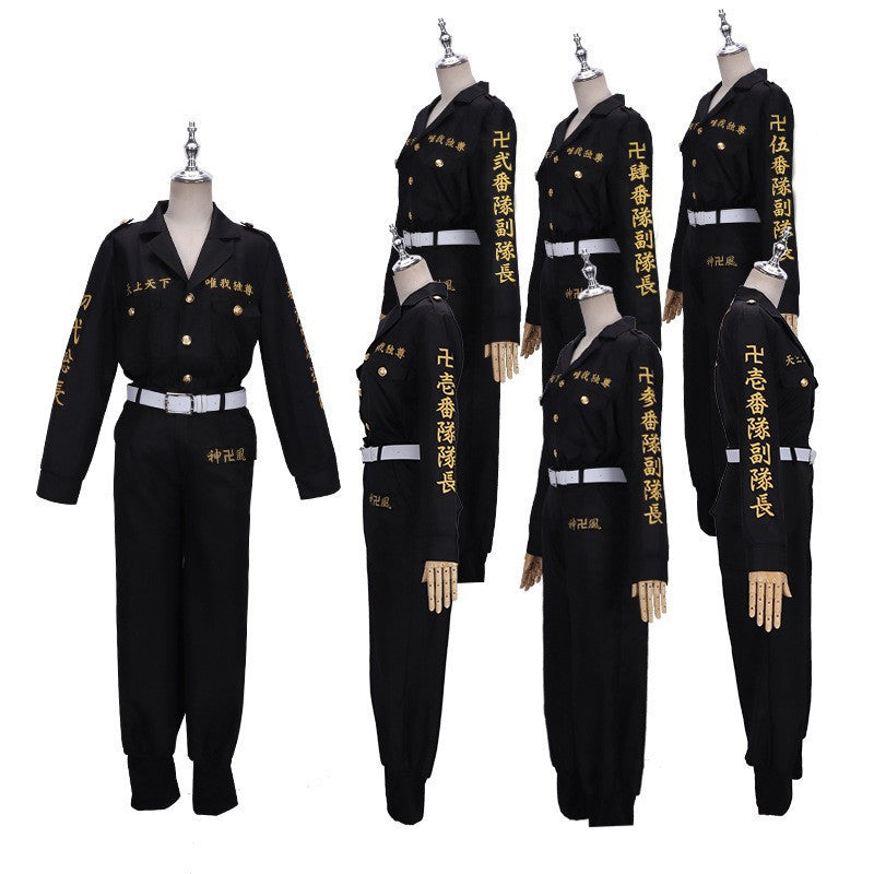 Tokyo Manji Gang Division Captains Cosplay Costume Uniform