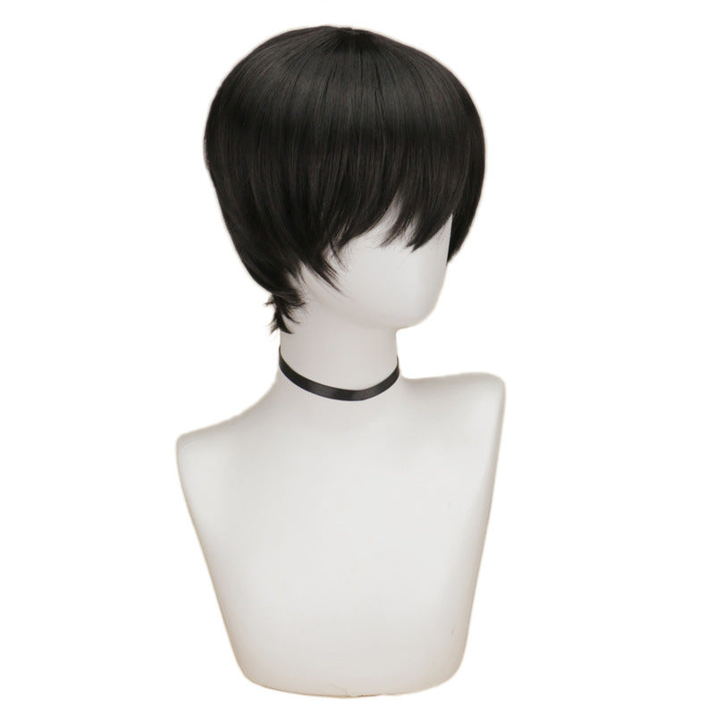 Meryl Stryfe Cosplay Wigs Meriru Sutoraifu Black Short Wigs