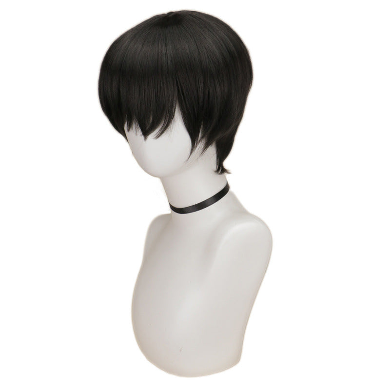 Meryl Stryfe Cosplay Wigs Meriru Sutoraifu Black Short Wigs