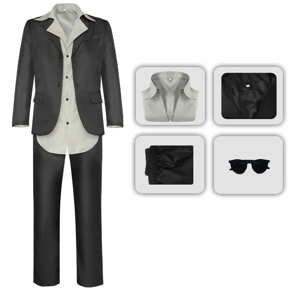 Nicholas D. Wolfwood Suit Costume Halloween Carnival Cosplay Outfit