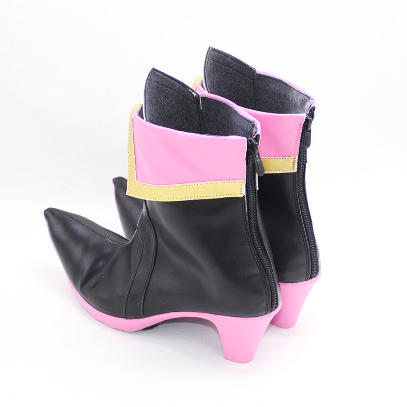 Anime Wandering Witch: The Journey of Elaina Cosplay Boots PU Leather Costume Shoes Accessories