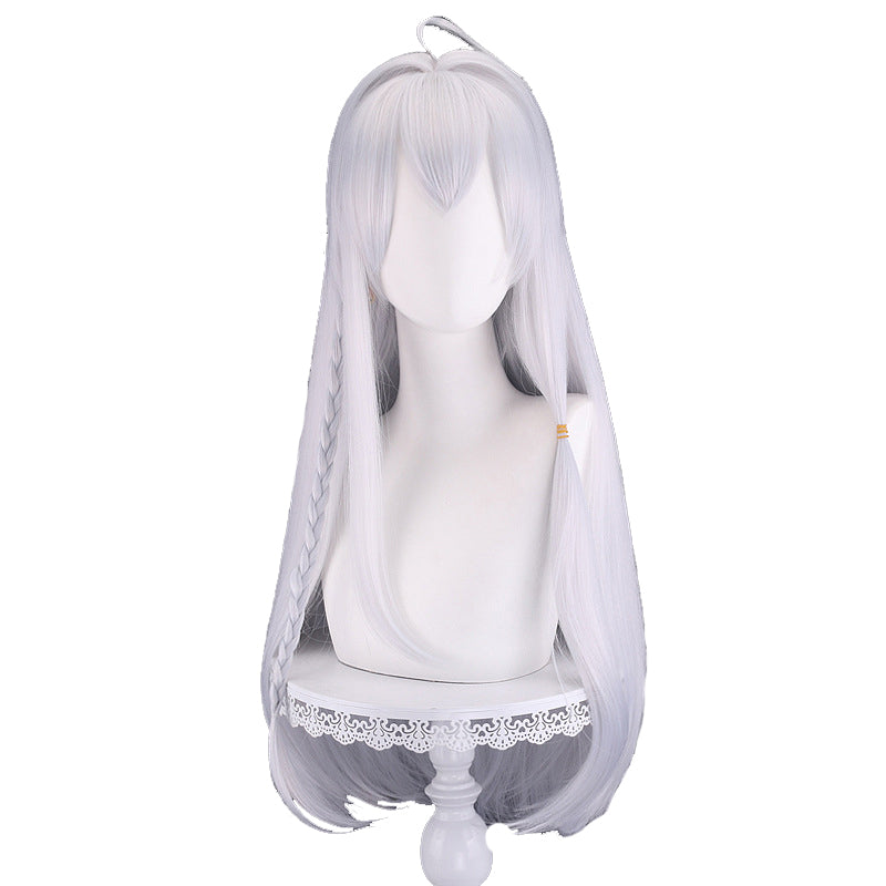 Anime Wandering Witch: The Journey of Elaina  The Ashen Witch Full Set Costume+Hat+Wigs+Shoes Halloween Carnival Cosplay Outfit