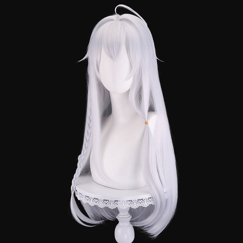 Anime Wandering Witch: The Journey of Elaina Cosplay Wigs Silver Long Wigs