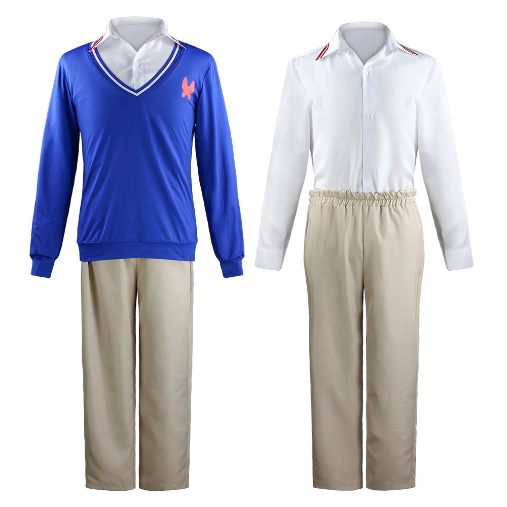 Anime Wonder Egg Priority Momoe Sawaki Cosplay Costume Halloween Carnival Costume