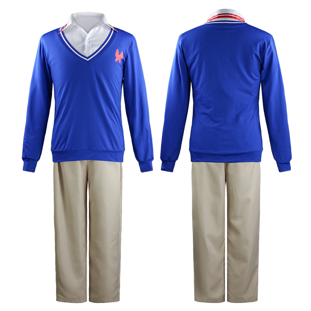 Anime Wonder Egg Priority Momoe Sawaki Cosplay Costume Halloween Carnival Costume