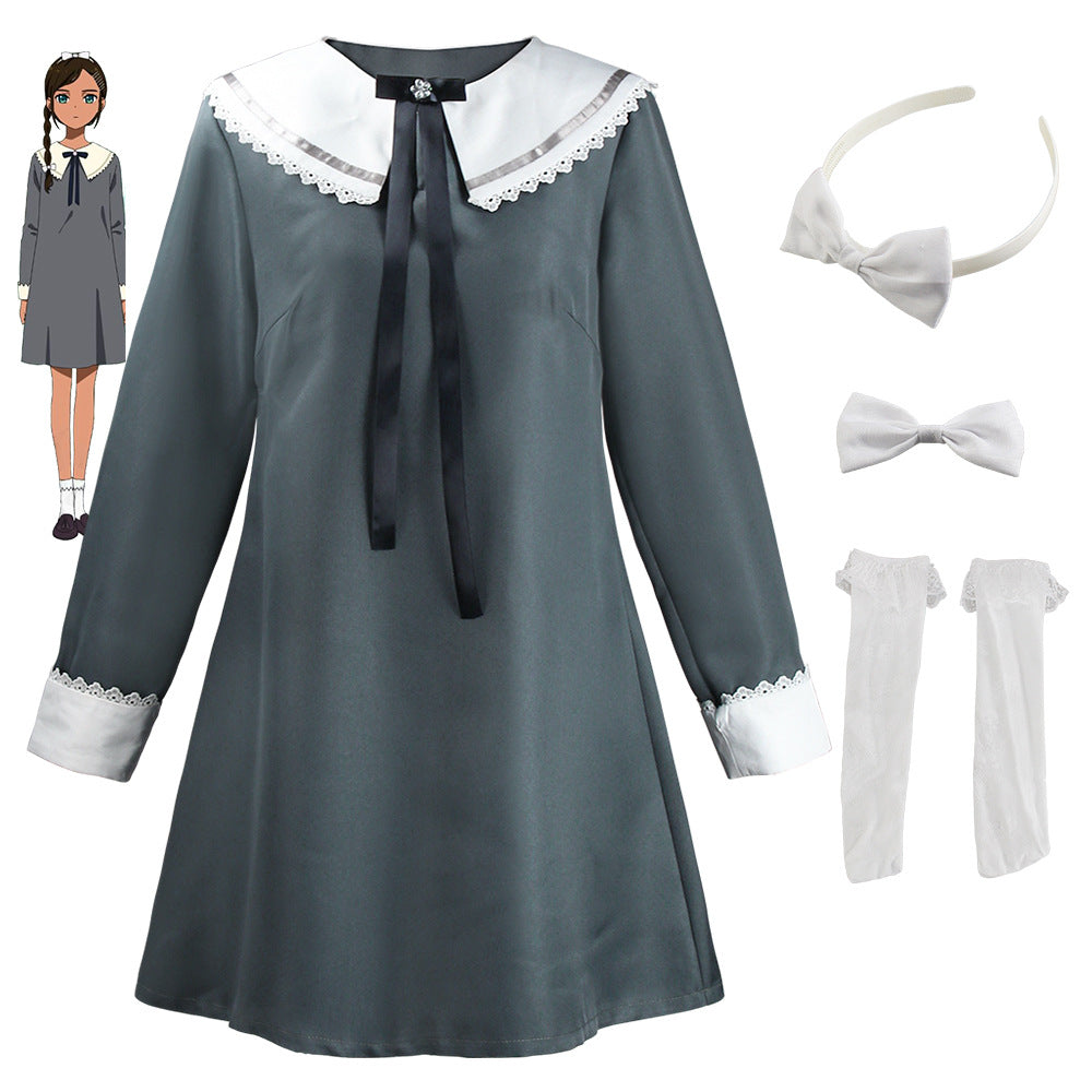 Anime Wonder Egg Priority Neiru Aonuma Cosplay Costume Dress