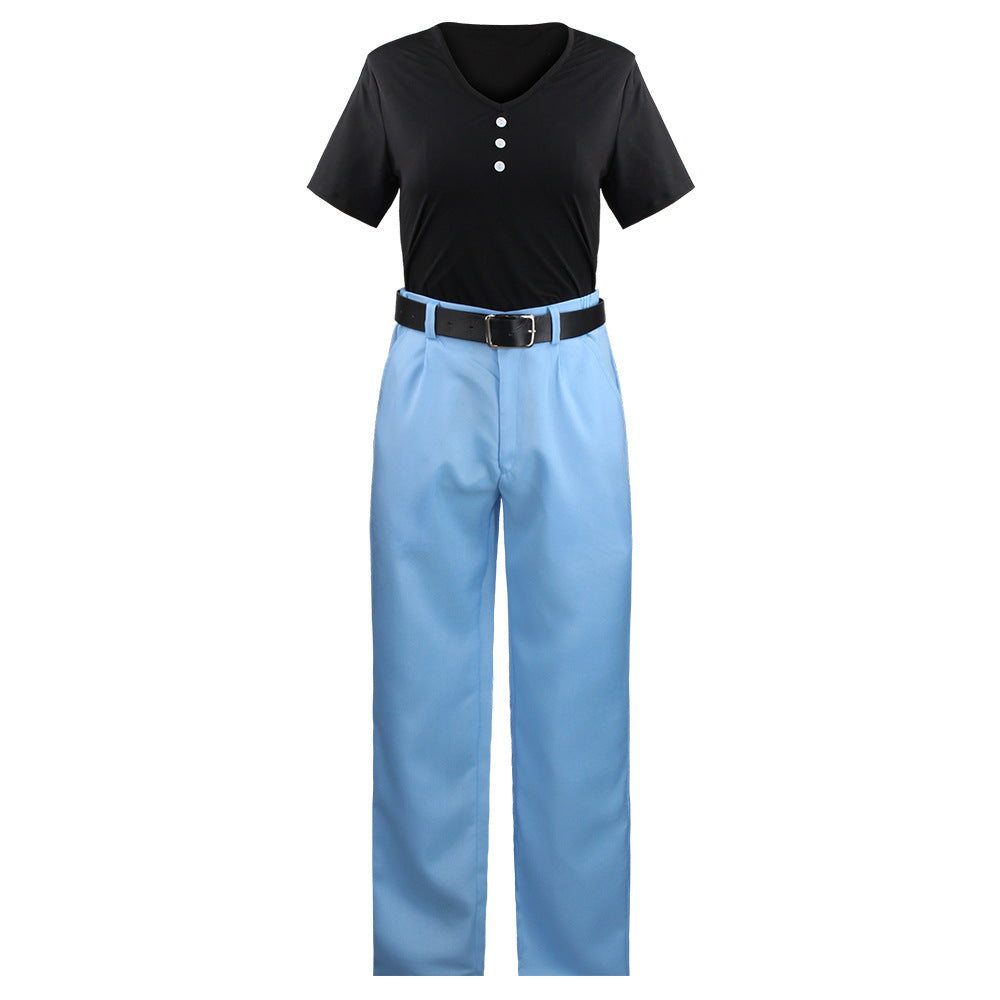 Anime Wonder Egg Priority Rika Kawai Full Set Cosplay Costume With Wigs