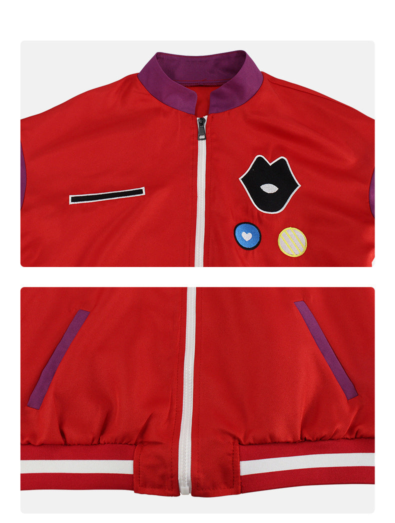 Anime Wonder Egg Priority Rika Kawai Full Set Cosplay Costume With Wigs