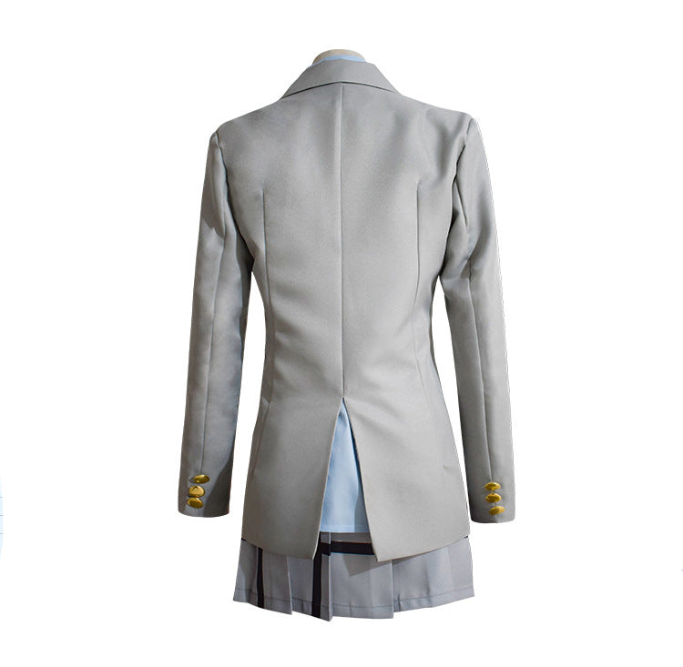 Anime Your Lie in April Cosplay Kousei Arima Cosplay Costume Kaori Miyazono Uniform Full Set With Wigs