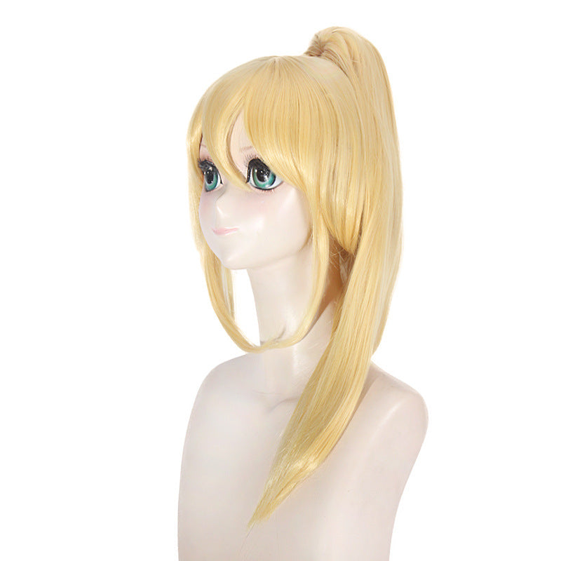 Anime Your Lie in April Cosplay Kaori Miyazono Cosplay Wigs Long Golden Wigs