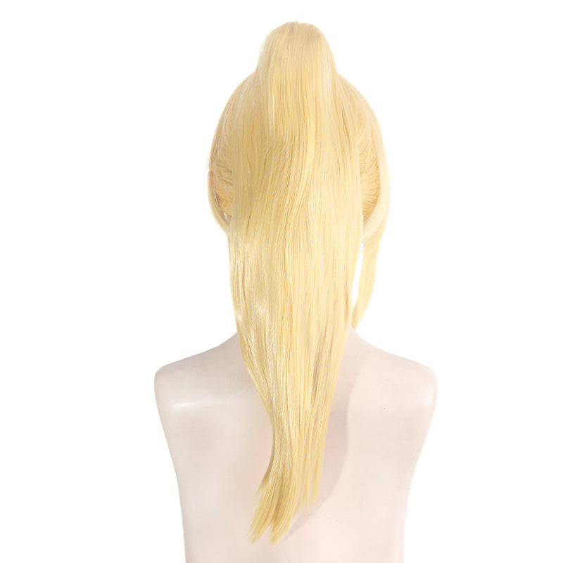 Anime Your Lie in April Cosplay Kaori Miyazono Cosplay Wigs Long Golden Wigs