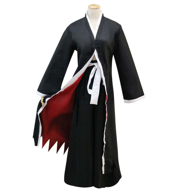 Anime Ichigo Bankai Form Costume Halloween Cosplay Outfit Set