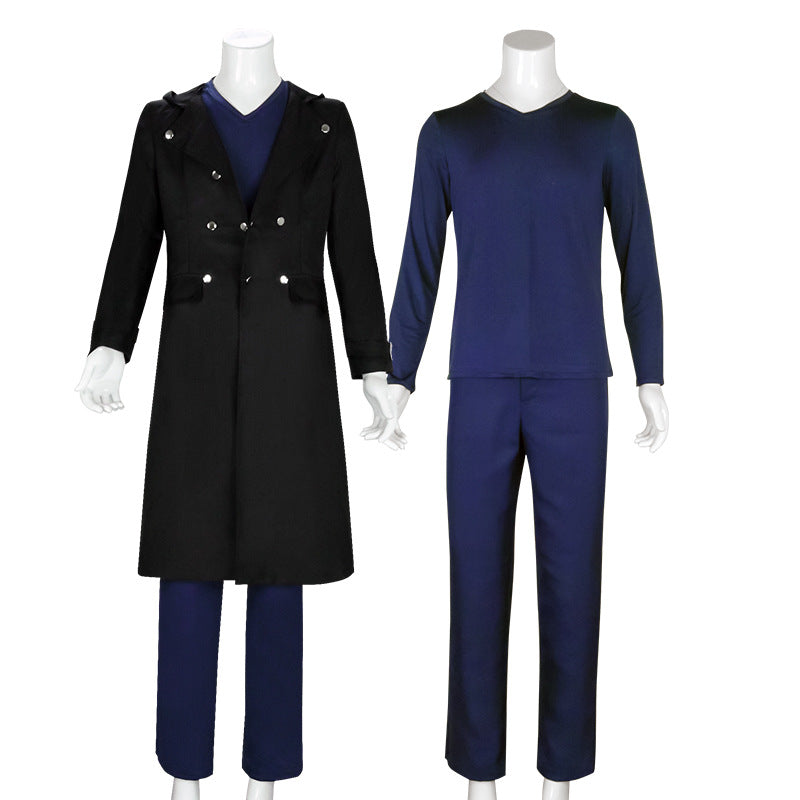 Anime Boku No Hero / My Hero Academia Tomura Shigaraki Cosplay Costume Halloween Carnival Outfit Costume