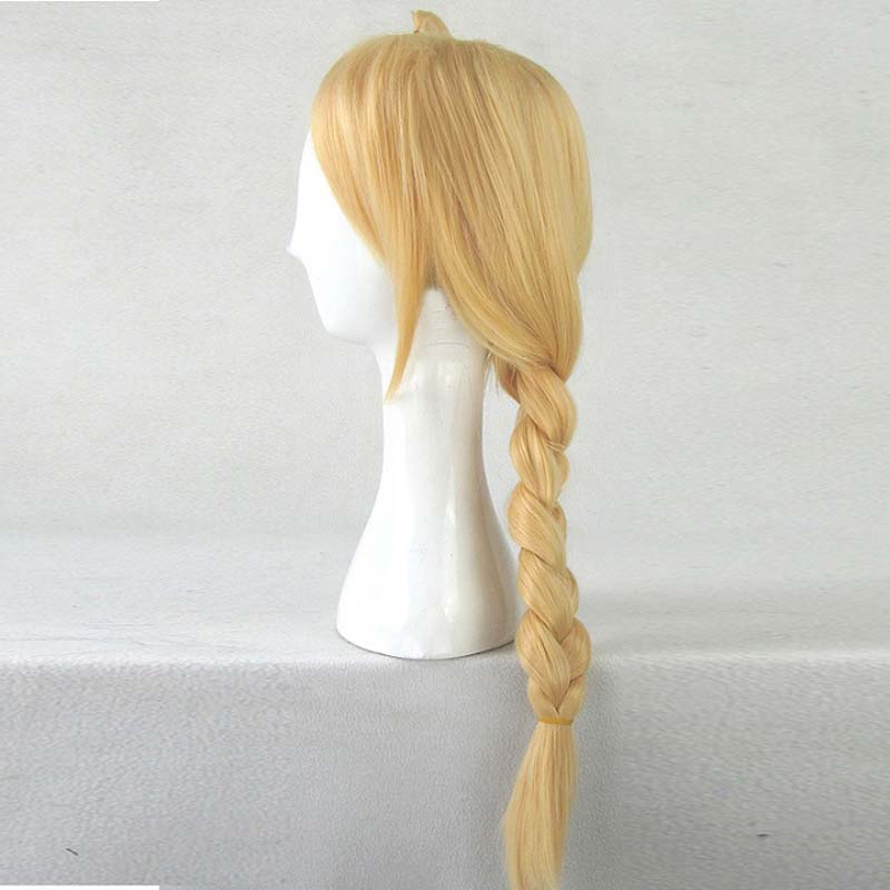 Fullmetal Alchemist Edward Elric Cosplay Wigs Halloween Costume Accessories